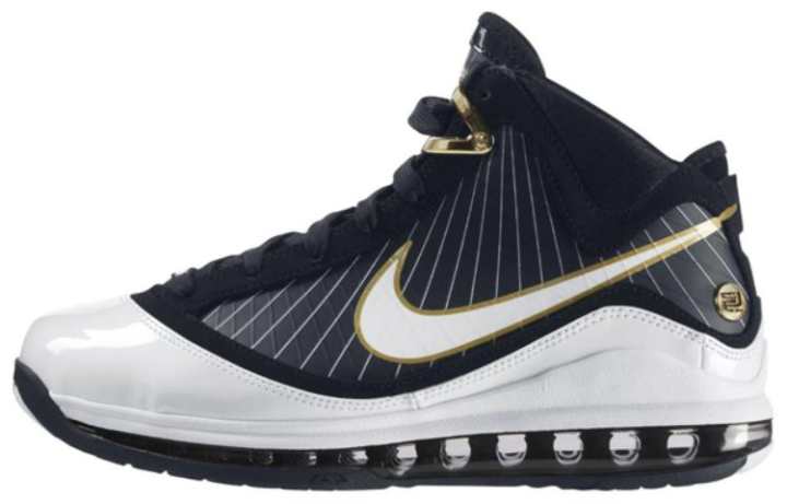 Nike Nike LeBron 7 Black/White Metallic Gold