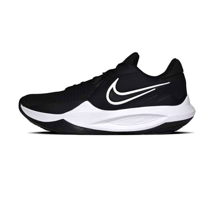 Nike Nike Precision 6 Slip Resistant Abrasion Resistant Low top Basketball Shoes Men's Black