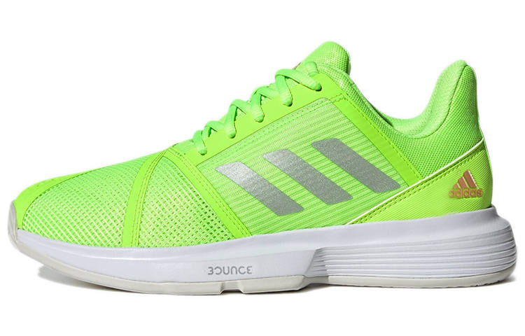 Adidas Adidas Courtjam Bounce Comfortable Low top Tennis Shoes Women's Green Silver
