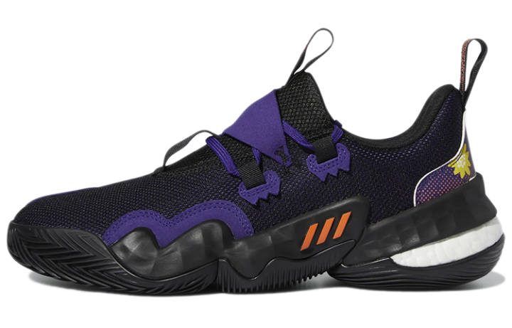 Adidas Trae Young 1 Adidas 'Black Team College Purple'