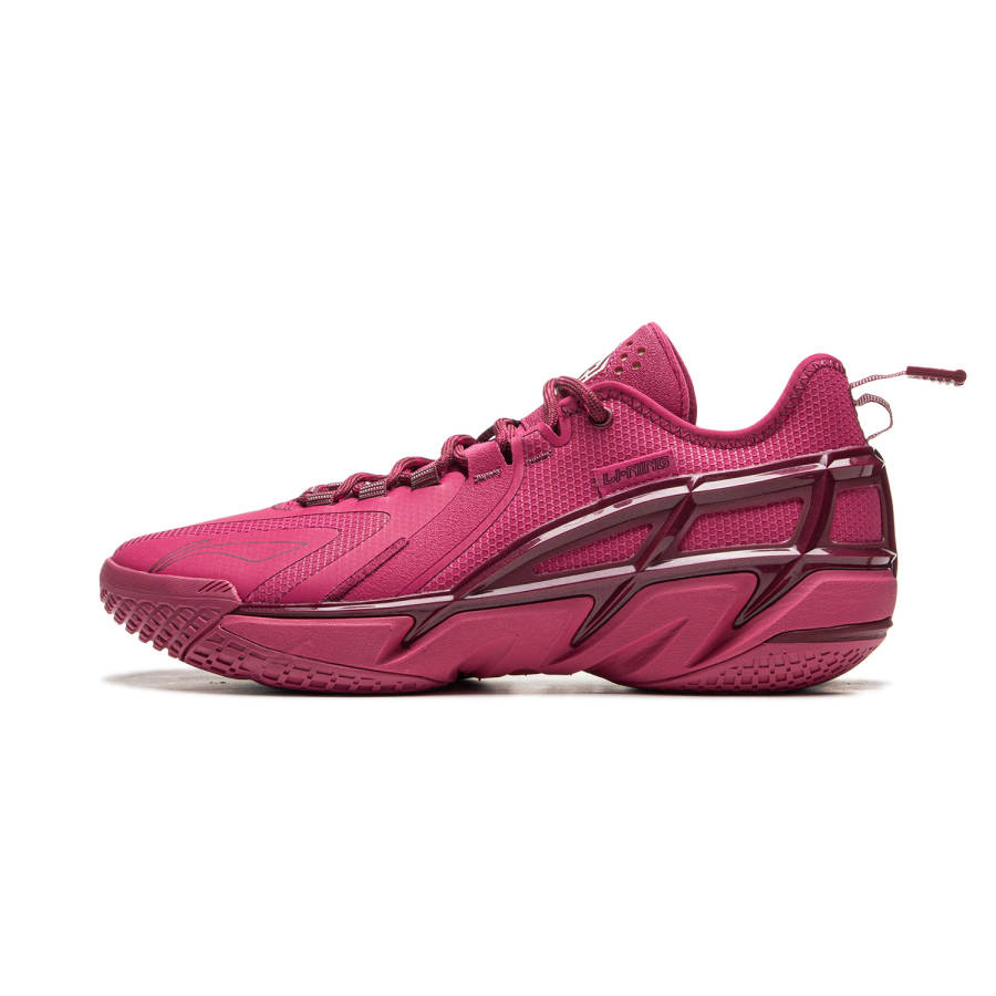 Li-Ning Li Ning BadFive 4.5 Cushioning Slip Resistant Abrasion Resistant Low top Basketball Shoes Men's Red
