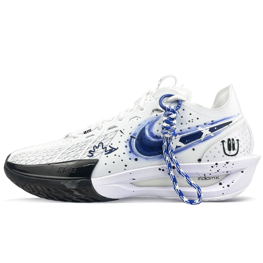 Nike Nike G.T. Cut 3 Low top Basketball Shoes Unisex White Blue