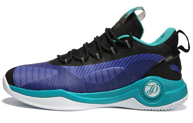 PEAK Parker Generation Parker Shock Absorbers Slip Resistant Abrasion Resistant Low top Basketball Shoes Men's Purple