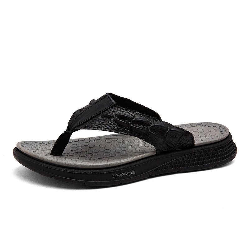 CANUVEN Odor Resistant Abrasion Resistant Odor Resistant, Abrasion Resistant Flip Flops Men's