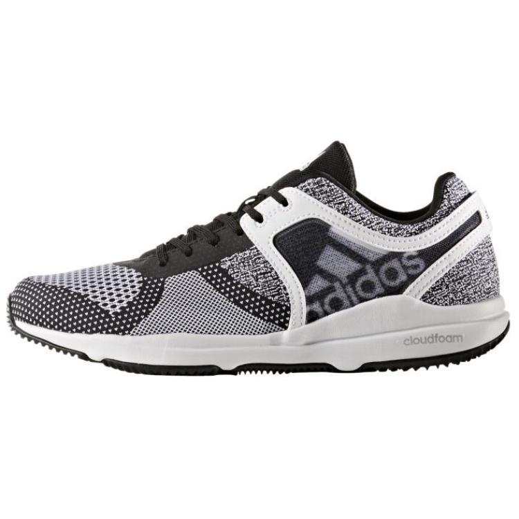 Adidas Adidas CrazyTrain Slip Resistant And Breathable Low top Training Shoes Women's Gray Black