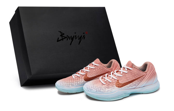 Nike Nike Zoom Kobe 6 811 Manufacturing, Rising Sun Wave, Special Shoe Box Abrasion Resistant Abrasion Resistant Low top