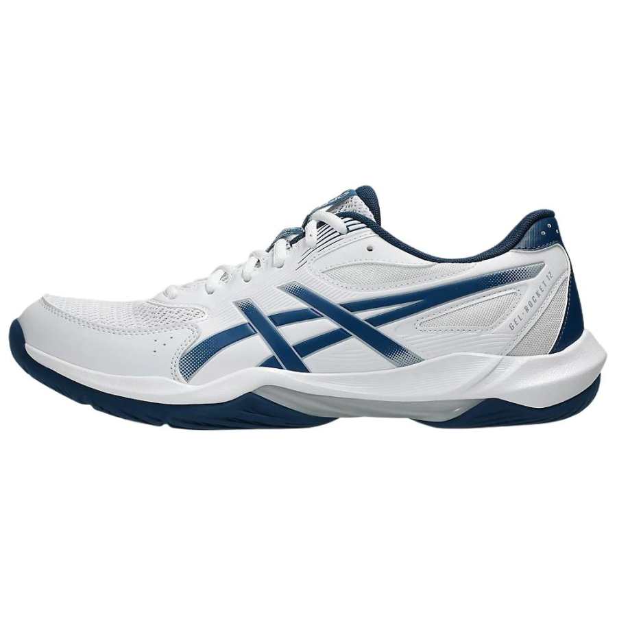 ASICS ASICS GEL ROCKET 12 Soft And Comfortable Low top Training Shoes Men's White Blue