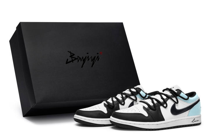 Jordan Jordan Air Jordan 1 Low 811 Manufacturing, Youthful Elegance Light Blue, Special Shoe Box