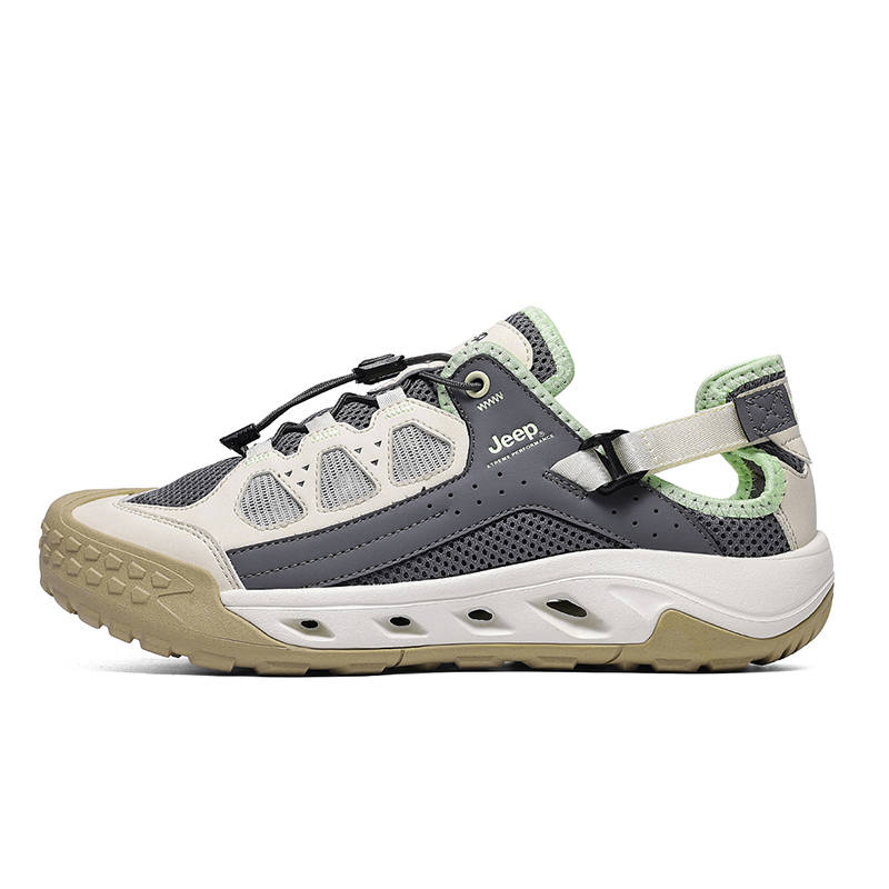 Jeep River Trekking Shoes Unisex Sand Green