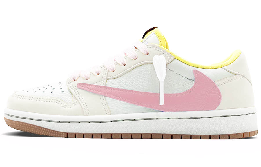 Jordan Travis Scott x Jordan Air Jordan 1 Cushioning Slip Resistant Abrasion Resistant Slip Resistant Abrasion Resistant
