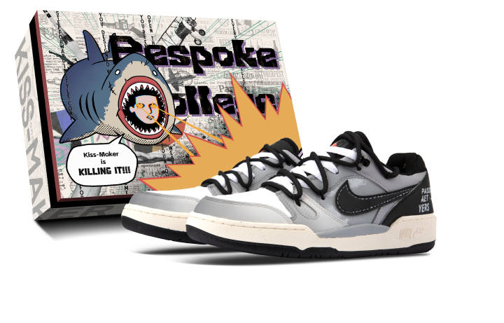 Nike Nike Full Force Waterproof Low top Vintage Basketball Shoes Unisex Light Gray