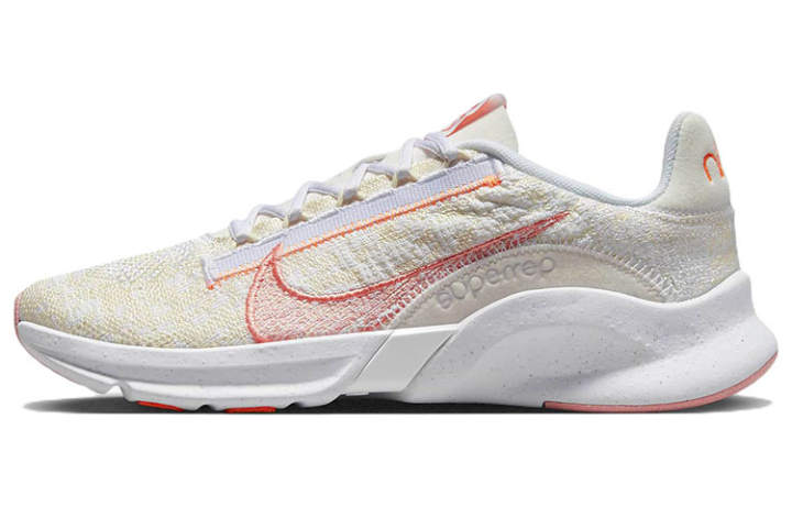 Nike Nike SuperRep Go 3 Flyknit Next Nature 'Light Cream Crimson Bliss' Women's