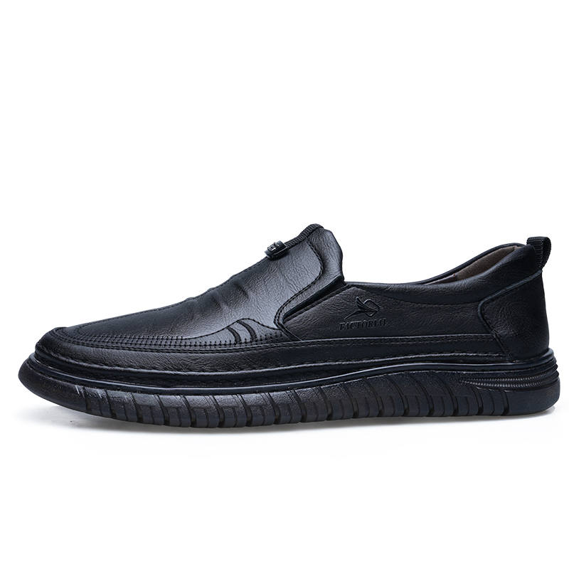 FACTORIAL Cow Split Leather Men's Casual Shoes Men's