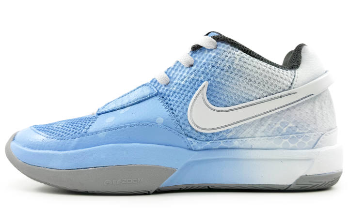 Nike Nike Ja 1 Abrasion Resistant Breathable Low top Basketball Shoes Unisex Blue White