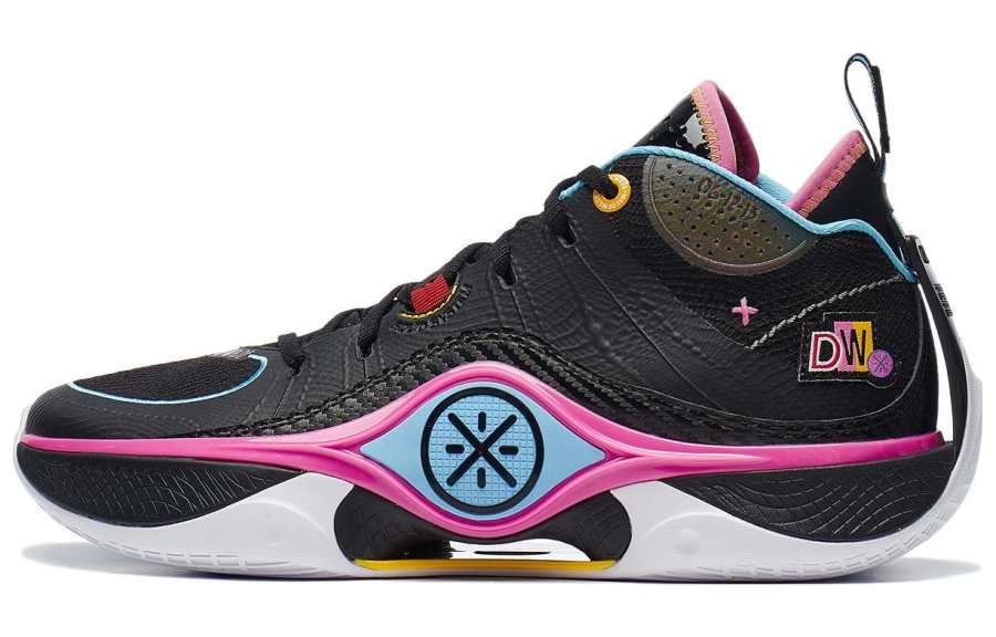 Li-Ning Li Ning Wade Shadow 5 Cushioning Slip Resistant Low top Basketball Shoes Men's Black