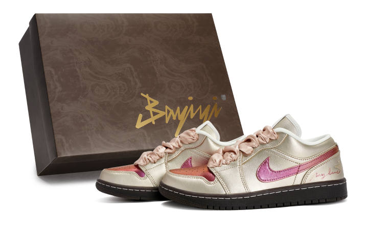 Jordan Jordan Air Jordan 1 811 Manufacturing, Pink Neon Dream, Special Shoe Box Abrasion Resistant Slip Resistant Low top