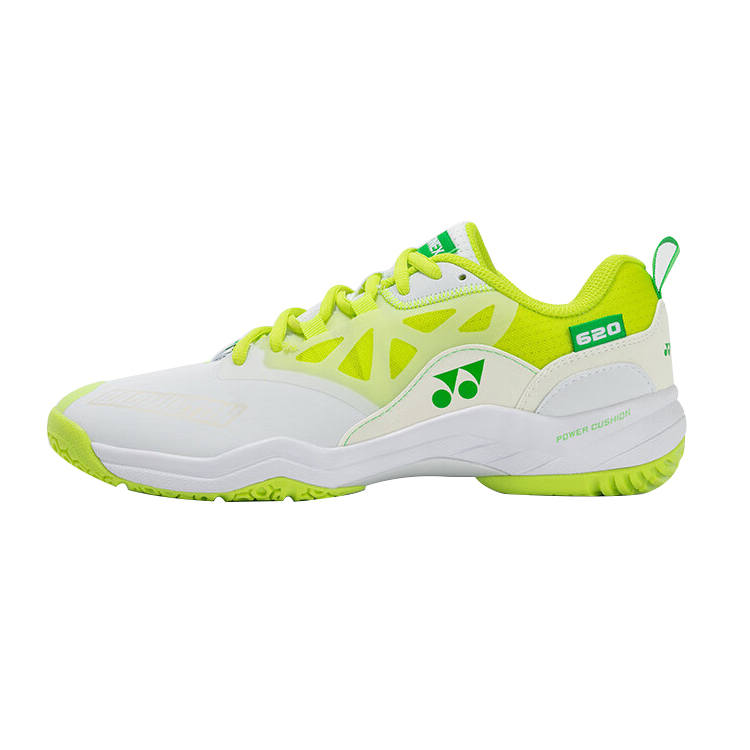 YONEX 620 No Special Function Low top Badminton Shoes Unisex White Lime