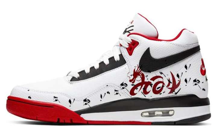 Nike Nike Flight Legacy Vintage Basketball Shoes Men's Mid Top Red/White