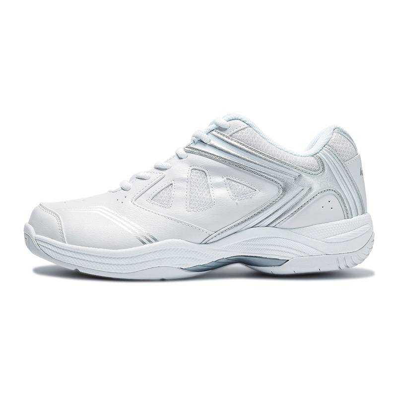 Kawasaki Ballet Style 1.0 Non slip, Wear resistant, Impact resistant Low top Badminton Shoes Unisex Silver White
