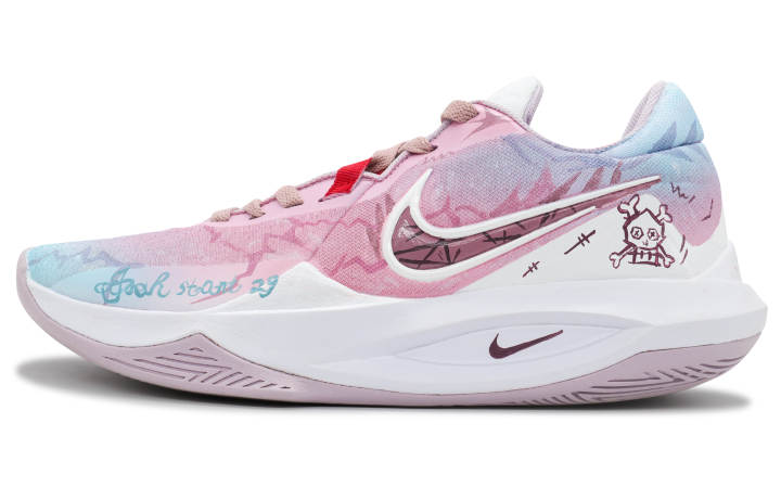 Nike Nike Precision 6 Basketball Shoes Unisex Low Top Pink
