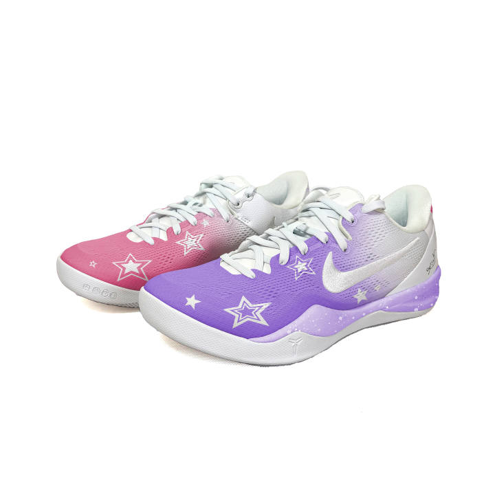 Nike Nike Kobe 8 Lucky Star Low top Basketball Shoes Unisex White