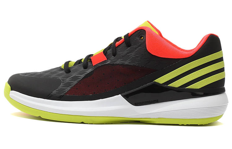 Adidas Adidas Crazy Strike Low Abrasion Resistant Abrasion Resistant Low top Vintage Basketball Shoes Men's Black Yellow