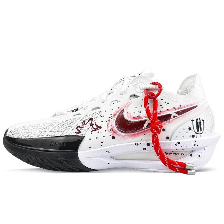 Nike Nike G.T. Cut 3 Cushioning Rebound Cushioning Rebound Low top Basketball Shoes Unisex White