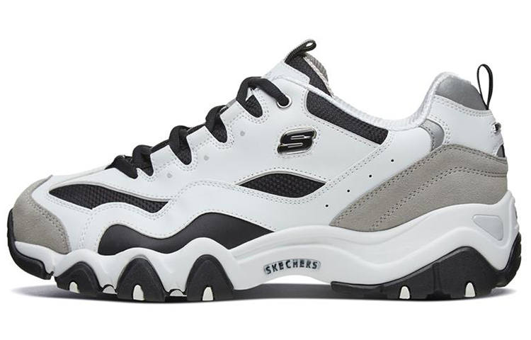 Skechers Dlites 2.0 'White Black Gray'