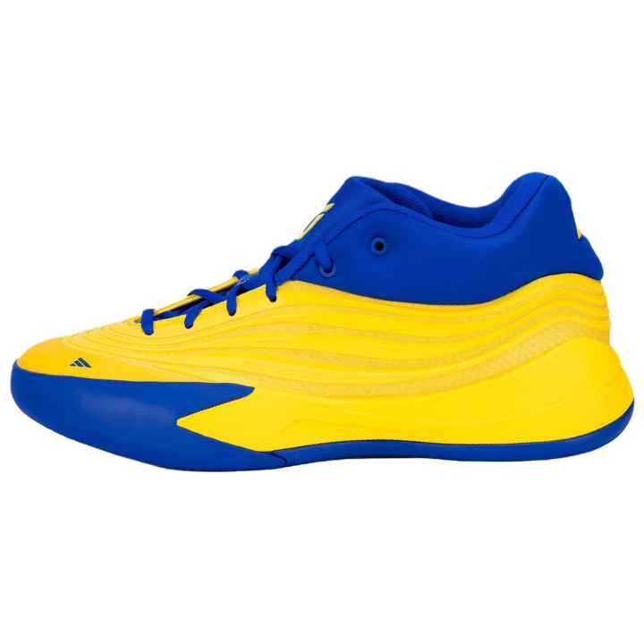 Adidas Adidas Dame 10 Breathable Basketball Shoes Men's Yellow Blue