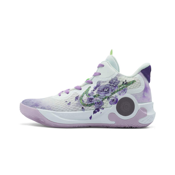 Nike Nike KD Trey 5 IX Vintage Basketball Shoes Unisex Mid Top White/Green/Purple