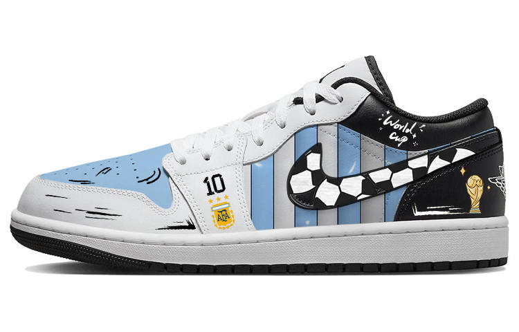 Jordan Jordan Air Jordan 1 Soccer Ball Element, Fashion Trend Leather Cushioning Slip Resistant Abrasion Resistant Low top