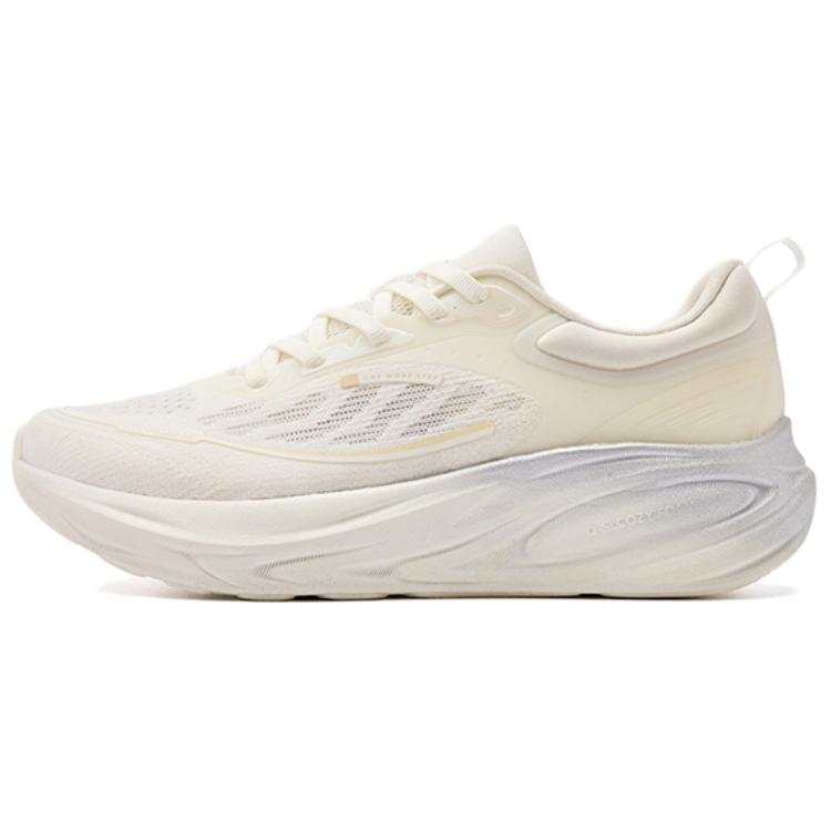 QIAODAN Breathable Lightweight Breathable And Lightweight Low top Training Shoes Women's Ecru