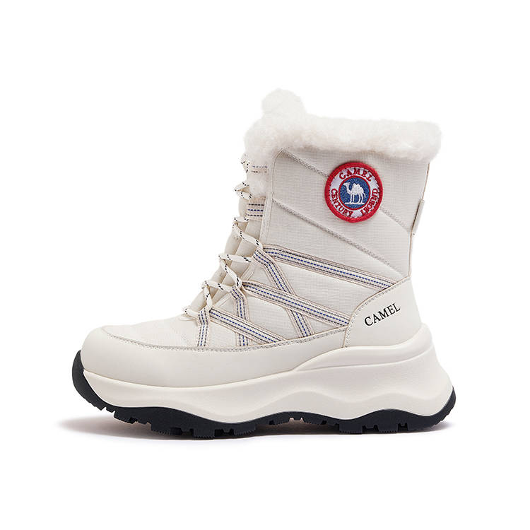 CAMEL Waterproof And Wear resistant Short Snow Boots Women's
