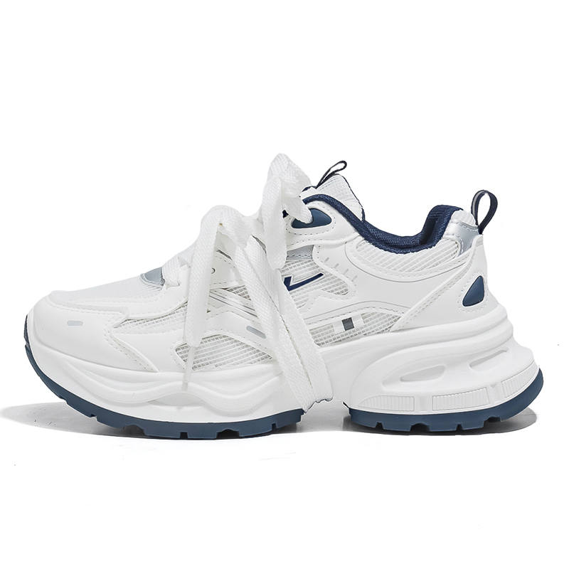 WARRIOR Warrior Low top Chunky Sneakers Unisex White Dark Blue