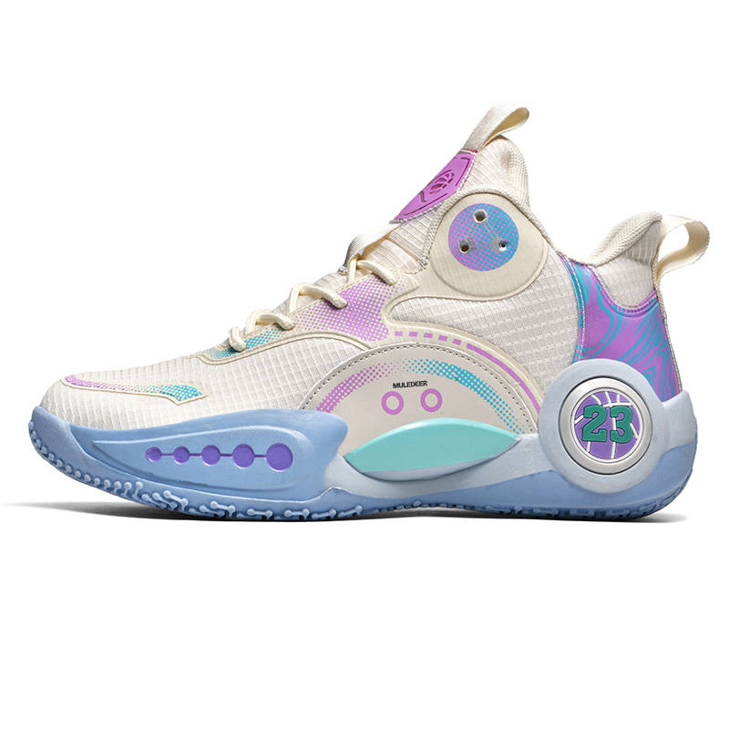 HEIWEILU Synthetic Leather High top Basketball Shoes Unisex