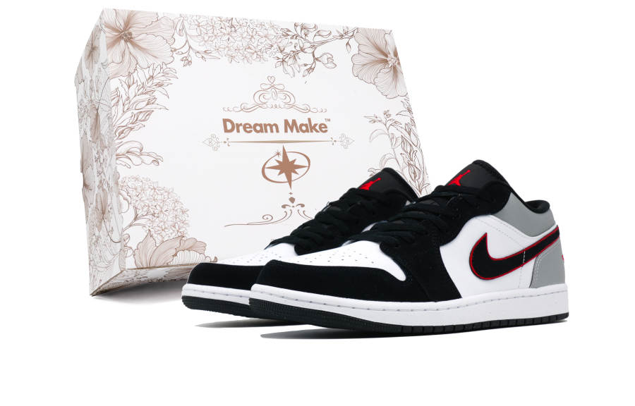Jordan Jordan Air Jordan 1 Cool Play Koala, Love Threads WBOX Slip Resistant Abrasion Resistant Low top