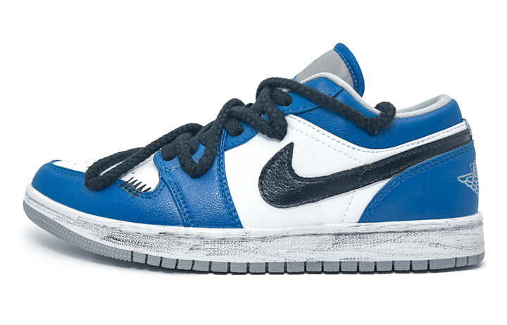 Jordan Jordan Air Jordan 1 Nebula Commune, Shui Blue Slip Resistant Abrasion Resistant Slip Resistant Abrasion Resistant