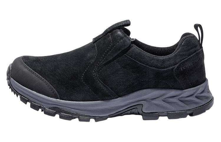 TOREAD Slip Resistant, Abrasion Resistant, Thermal Low top Hiking Shoes Women's Black Gray