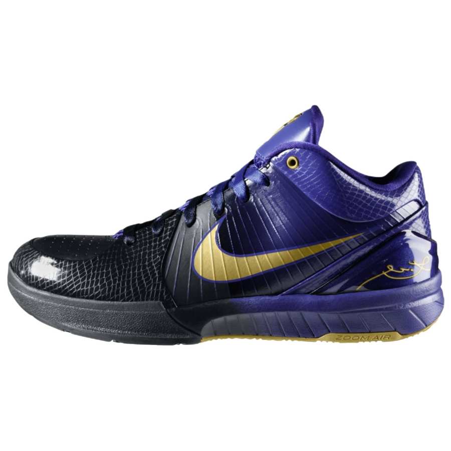 Nike Nike Zoom Kobe 4 Gradient Away Slip Resistant Lightweight Non slip Lightweight Low top Basketball Shoes Men's