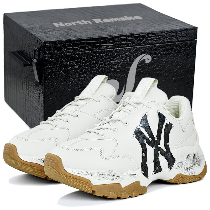 MLB Big Ball Chunky Abrasion Resistant Low top Chunky Sneakers Unisex
