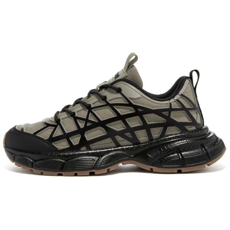 Jeep Comfortable And Trendy Lightweight Low top Chunky Sneakers Men's Khaki