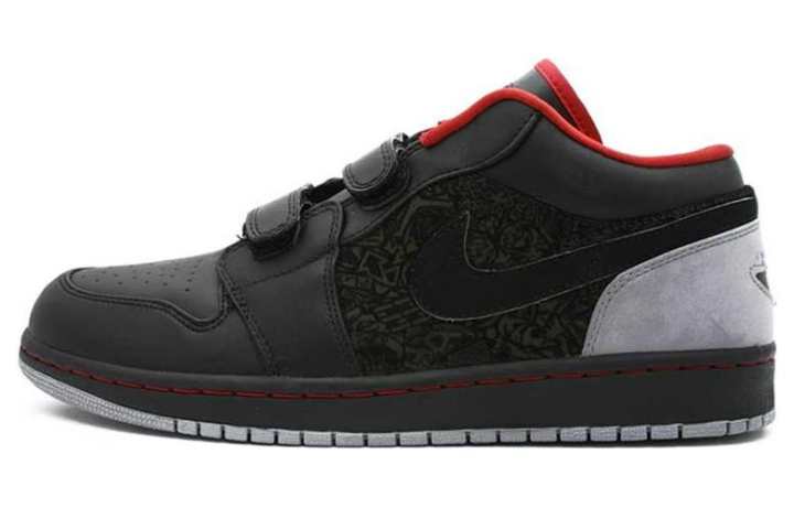 Jordan Jordan 1 Retro Low Velcro Stealth