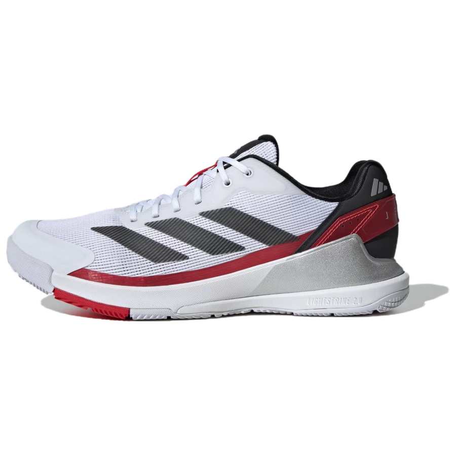 Adidas Adidas Slip Resistant Abrasion Resistant Slip Resistant Abrasion Resistant Low top Tennis Shoes Unisex White Black