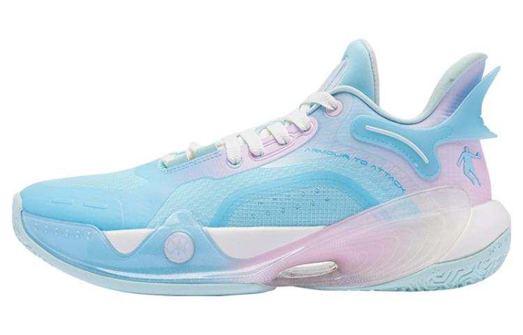 QIAODAN Halberd 6 Q KUNGFU LIGHT Cushioning Slip Resistant Mid top Basketball Shoes Men's