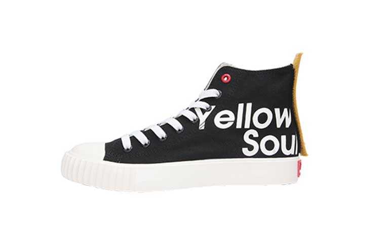 ISTEP High top Canvas Shoes Women's Black White