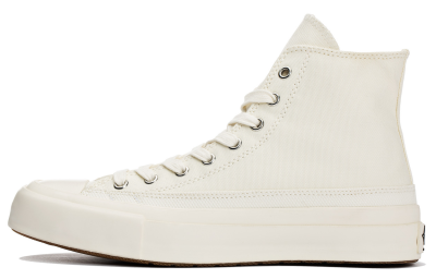 ATAW Canvas Shoes Unisex High Top White