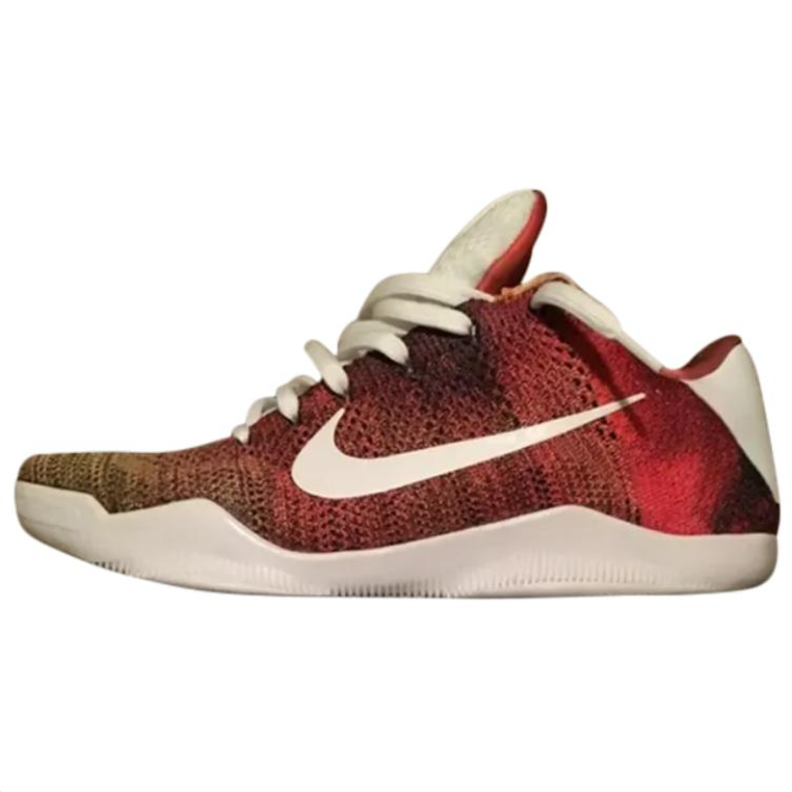 Nike Nike Kobe 11 Abrasion Resistant Low top Basketball Shoes Men's Red