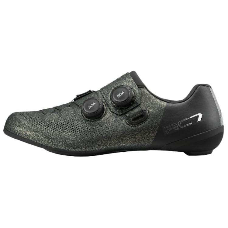 SHIMANO RC703 Abrasion Resistant Breathable Abrasion Resistant Breathable Low top Cycling Shoes Men's Gray Green