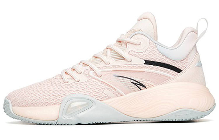 Anta Feather Low top Performance Basketball Shoes Men's Fair Skin With Pink Undertone