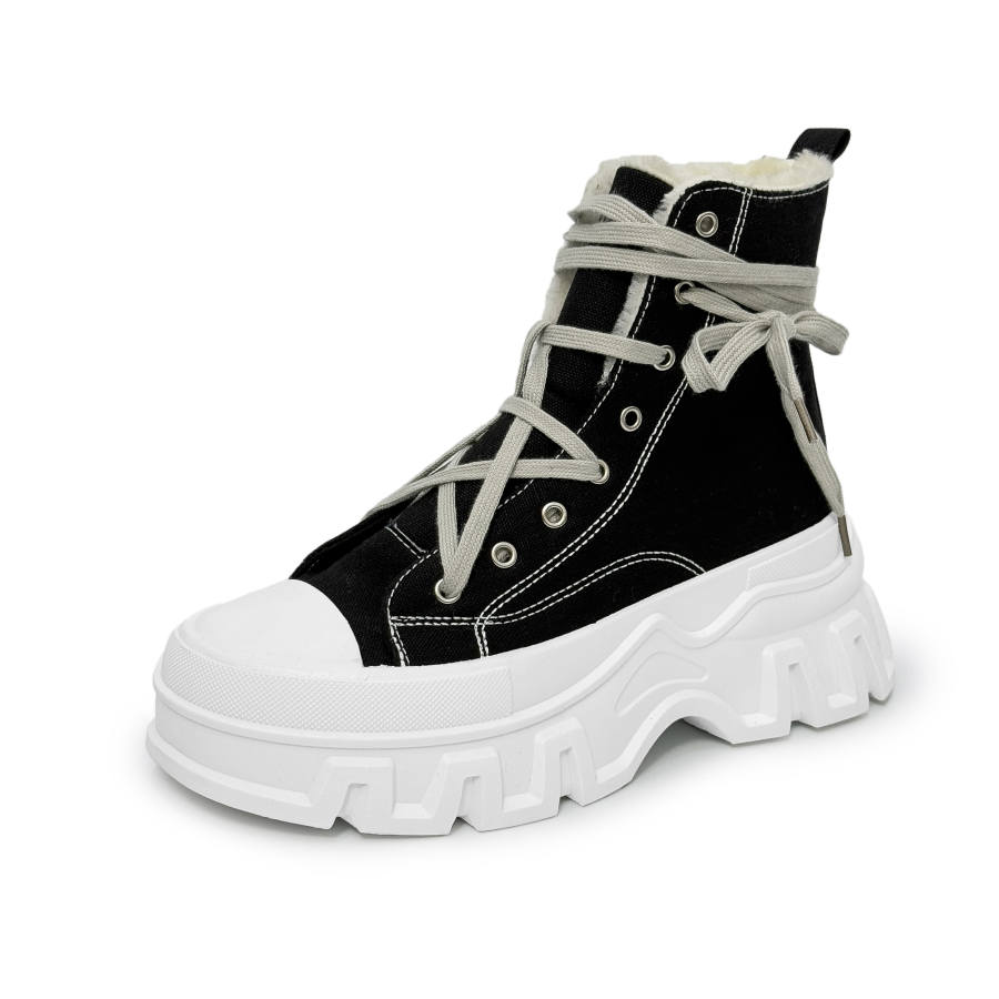 SLnU★3 Fleece Lined, Fashion Trend, Classic And Versatile Casual Slip Resistant, Abrasion Resistant, Height Increasing